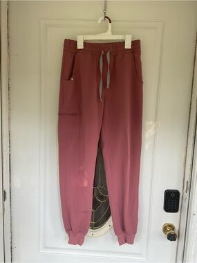 Figs high waist Zamora jogger in mauve